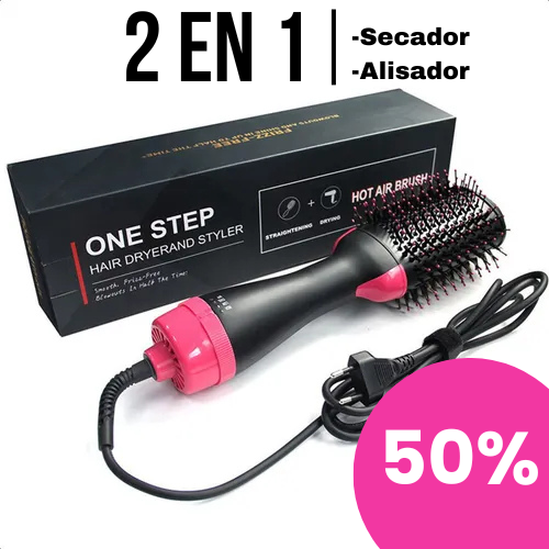 Cepillo Secador, Alisador y Voluminizador Profesional